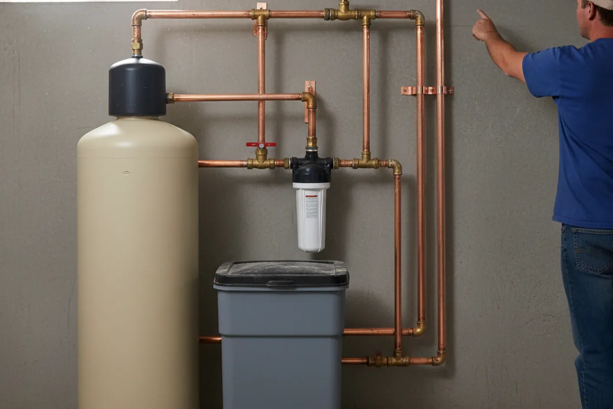 Whole-house water treatment system installed in Slatington